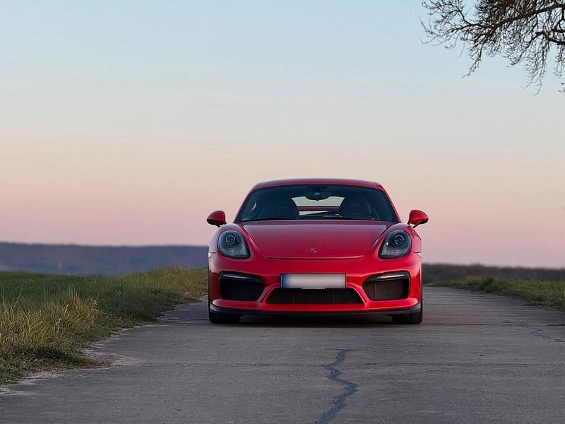 Gebraucht Porsche Cayman 385 PS (283 kW) 2016 Rot Coupé