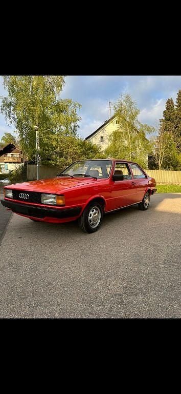 Rot Gebraucht 1983 Audi 80 Limousine | 7.990 € - Bild 1/4