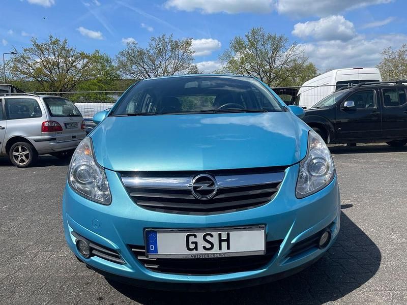 Gebraucht Opel Corsa Innovation 101 PS (74 kW) 2010 Blau Kleinwagen