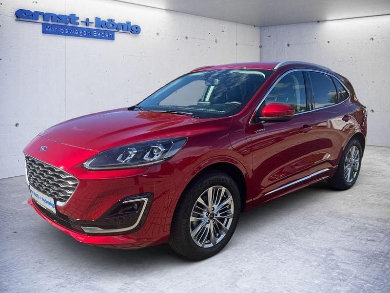 Rot Gebraucht 2021 Ford Kuga Vignale SUV | 27.970 € (Etwas zu teuer) - Bild 1/4