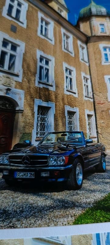 Gebraucht Mercedes 560 240 PS (176 kW) 1987 Blau Cabrio