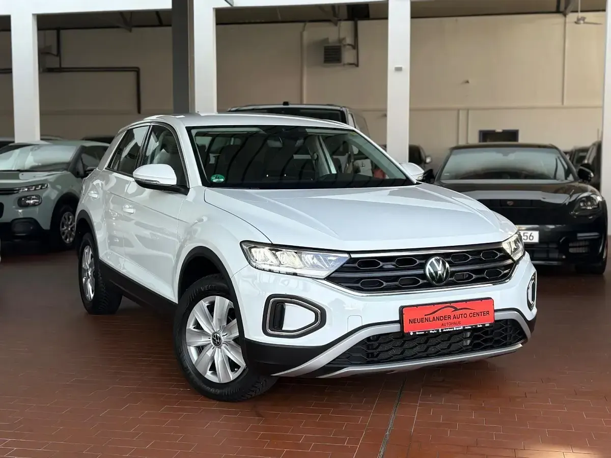 Gebraucht VW T-Roc 110 PS (80 kW) 2022 Weiß SUV