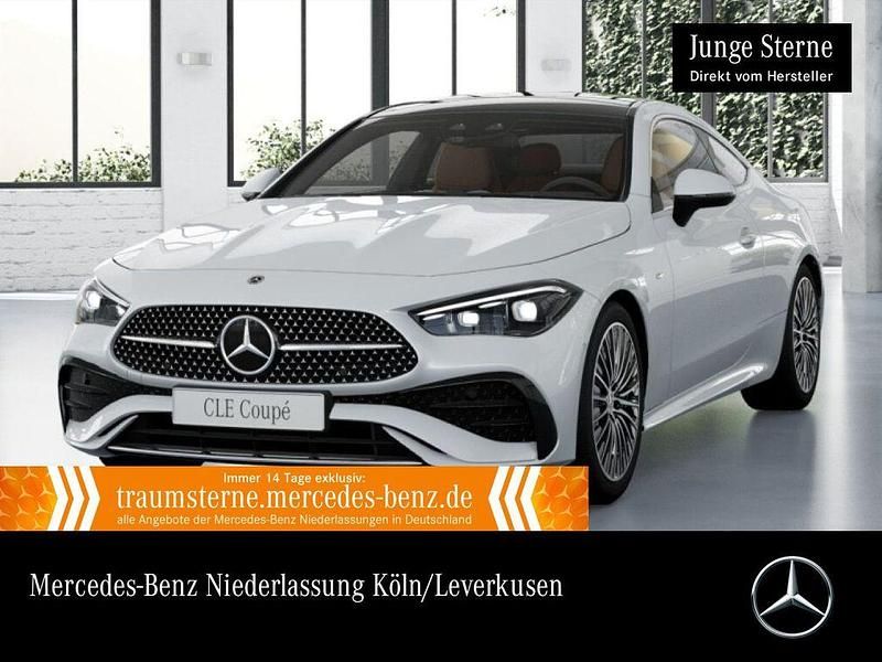 Weiß Gebraucht 2025 Mercedes CLE300 Advanced Plus Coupé | 56.980 € (Guter Preis) - Bild 1/4