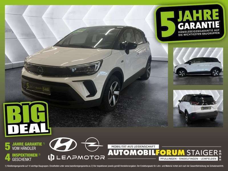Jade weiss/arktis weiss Gebraucht 2021 Opel Crossland Edition SUV | 15.990 € (Fairer Preis) - Bild 1/4