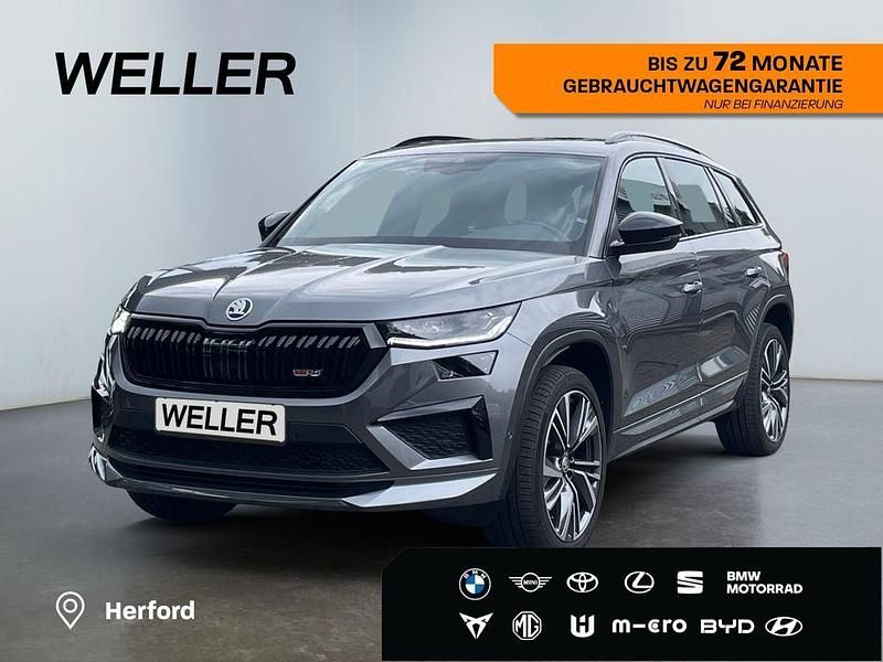 Grau Gebraucht 2022 Skoda Kodiaq RS SUV | 43.690 € (Fairer Preis) - Bild 1/4