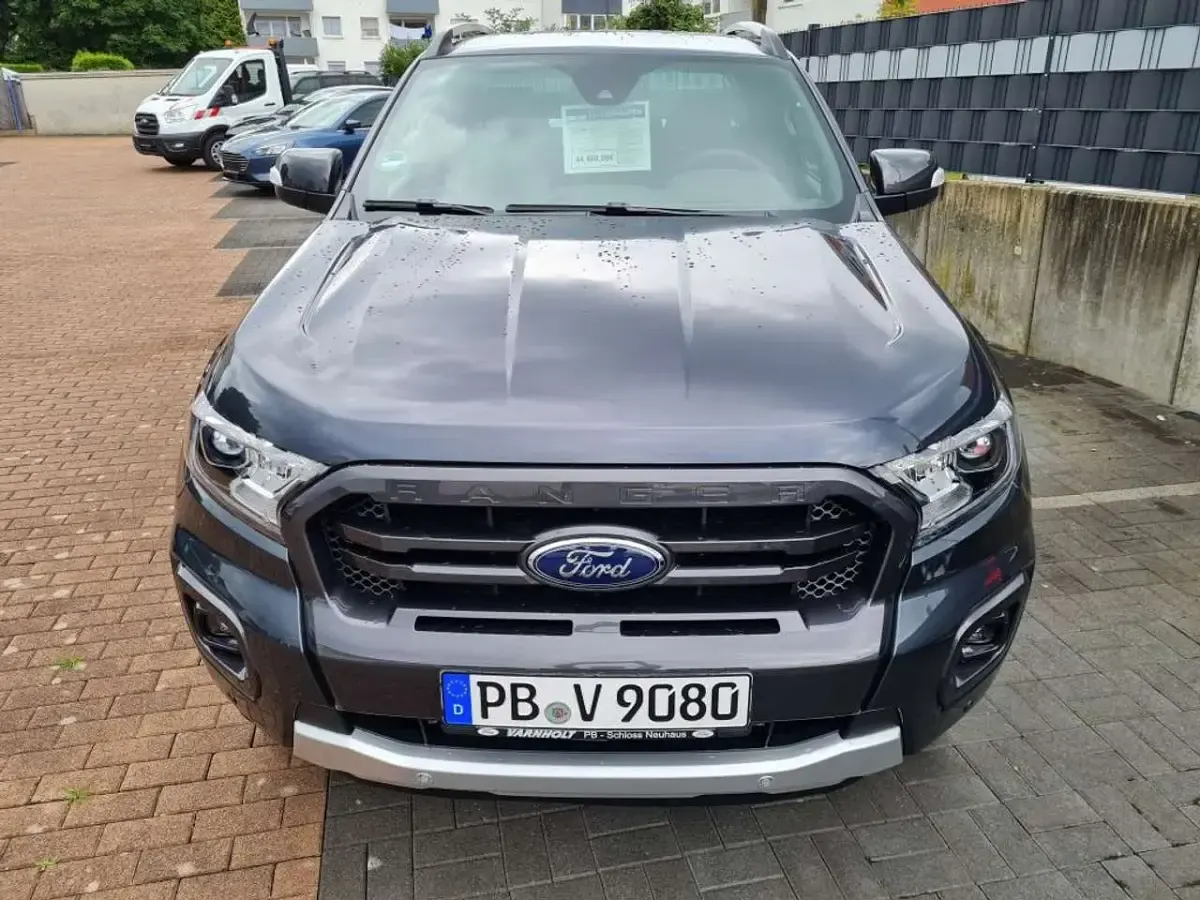 Gebraucht Ford Ranger Wildtrack 212 PS (155 kW) 2021 Royalgrau metallic Pickup