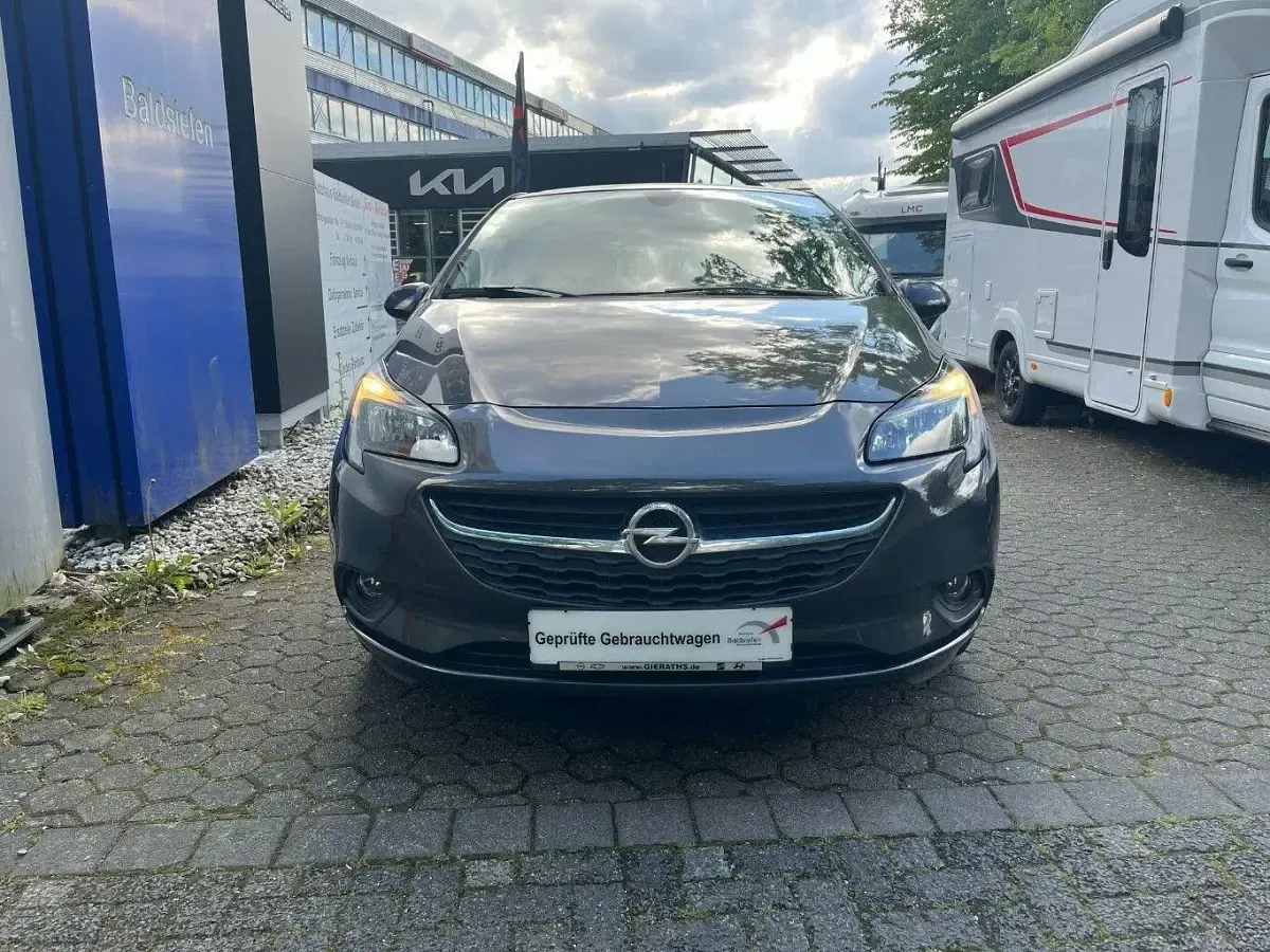 Gebraucht Opel Corsa drive 90 PS (66 kW) 2017 Grau Kleinwagen