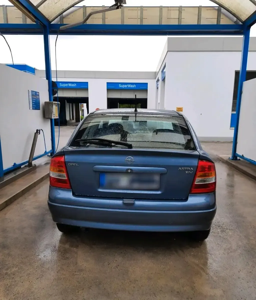 Gebraucht Opel Astra 75 PS (55 kW) 2001 Blau Coupé