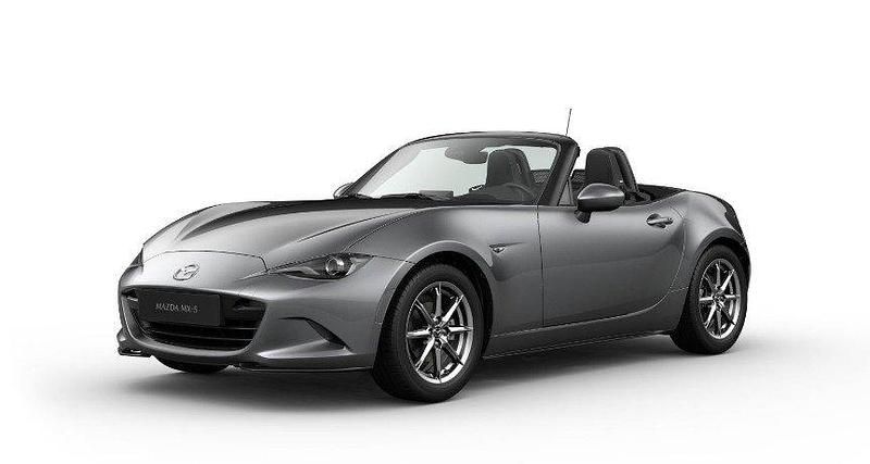Machine gray Neu 2025 Mazda MX5 Exclusive-Line Cabrio | 30.585 € (Guter Preis) - Bild 1/4
