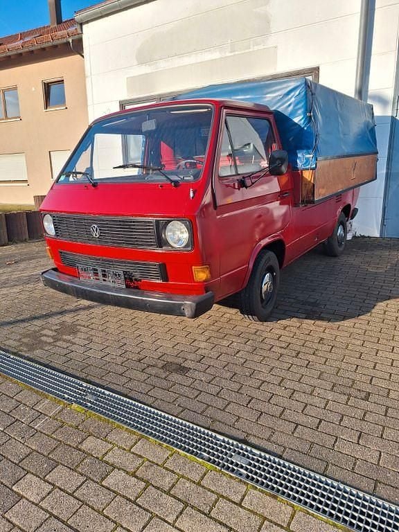 Second-hand VW T3 50 CP (36 kW) 1982 Roșu Van