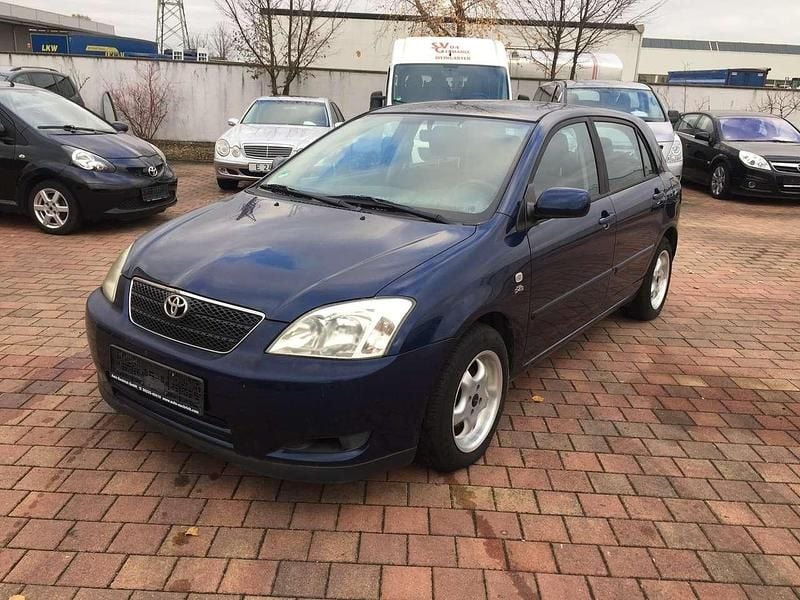 Kobaltblau mica metallic Gebraucht 2003 Toyota Corolla Sol Kleinwagen | 2.900 € (Fairer Preis) - Bild 1/4