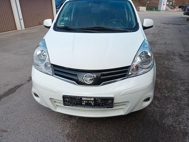 Gebraucht Nissan Note I-Way 88 PS (64 kW) 2012 Weiß Kleinwagen
