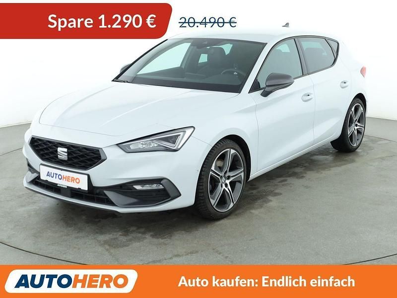 Gebraucht Seat Leon FR 150 PS (110 kW) 2021 Weiß Limousine
