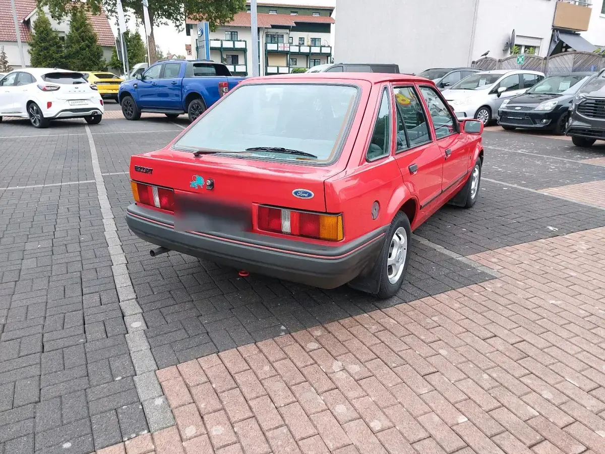 Gebraucht Ford Escort 74 PS (54 kW) 1990 Rot Limousine