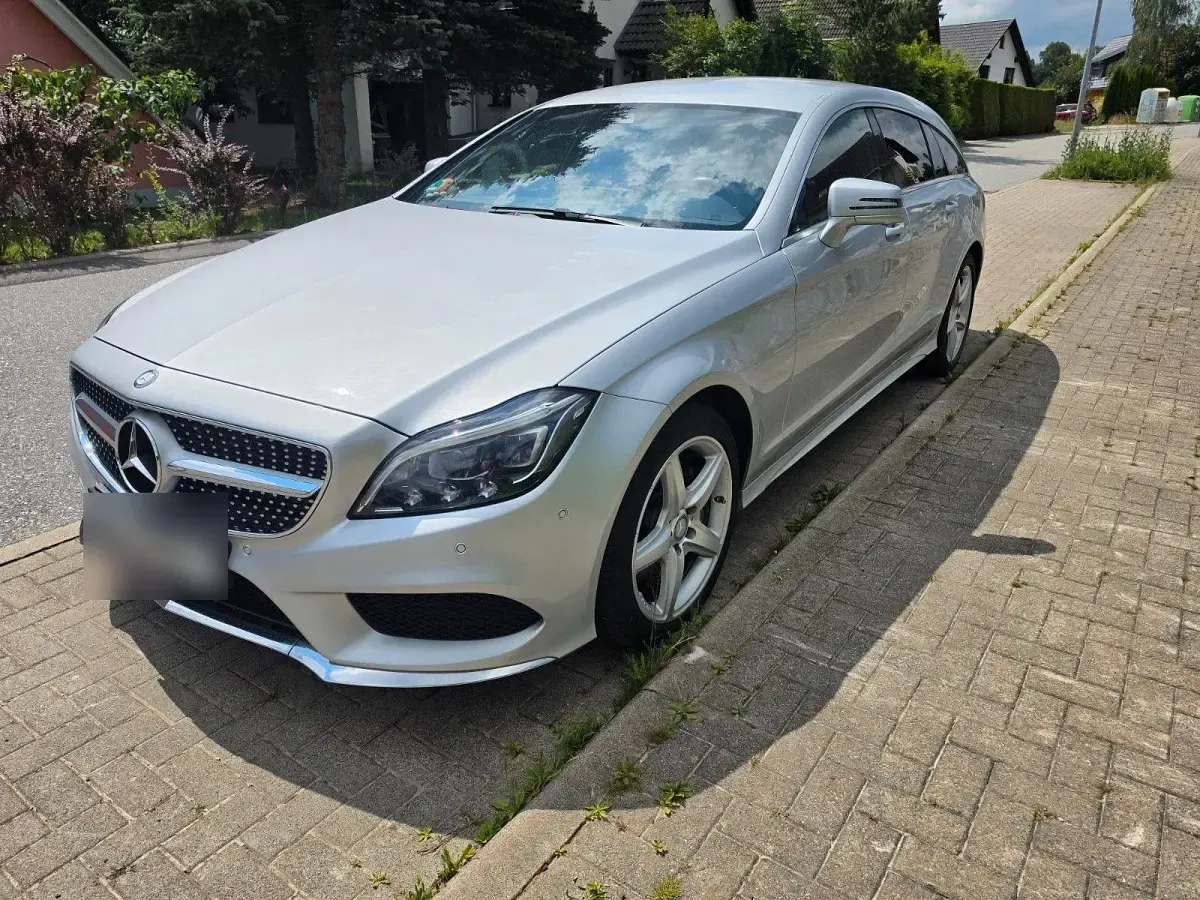 Gebraucht Mercedes CLS350 Shooting Brake 258 PS (189 kW) 2015 Silber Kombi