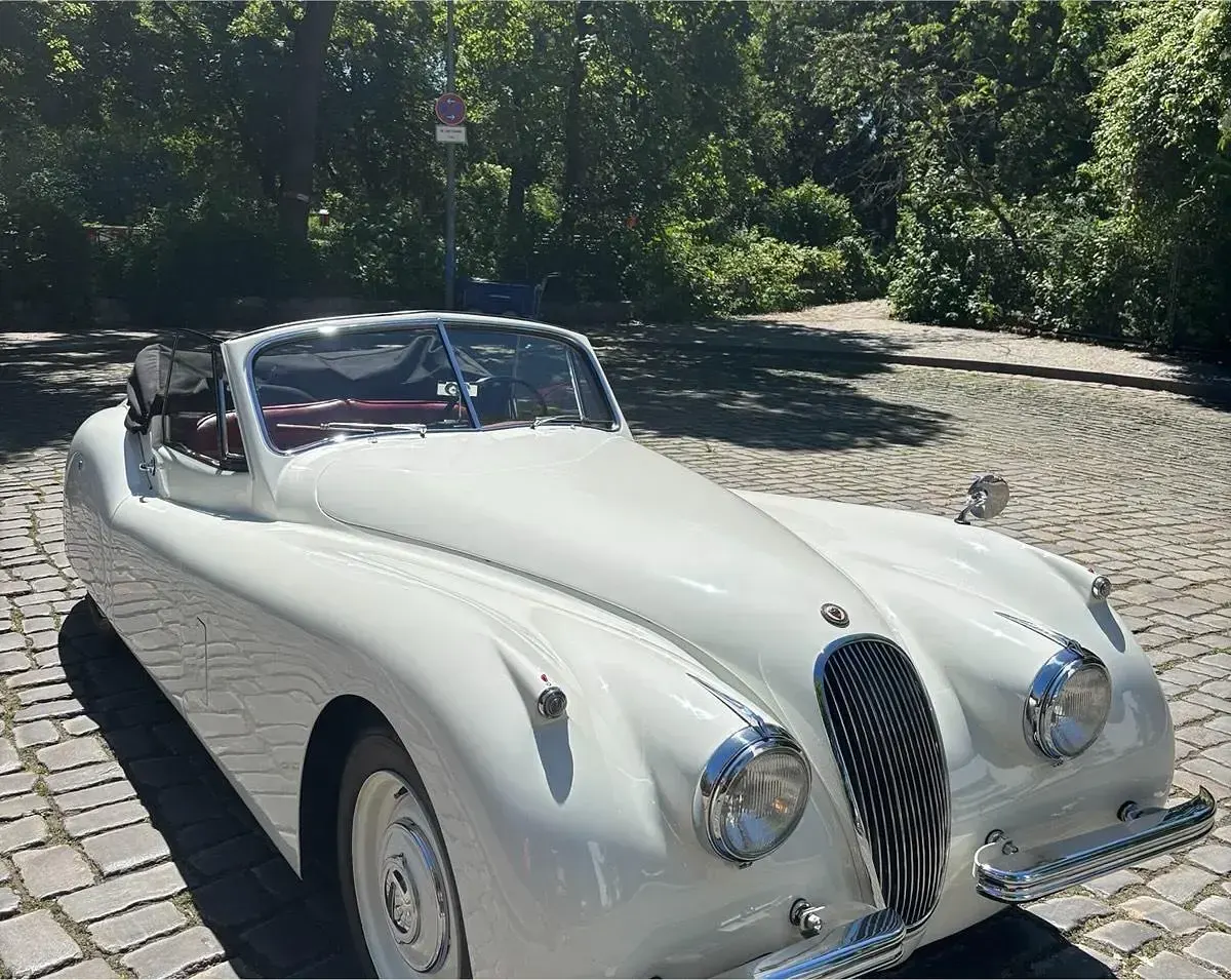 Gebraucht Jaguar XK 160 PS (117 kW) 1953 Weiß Cabrio