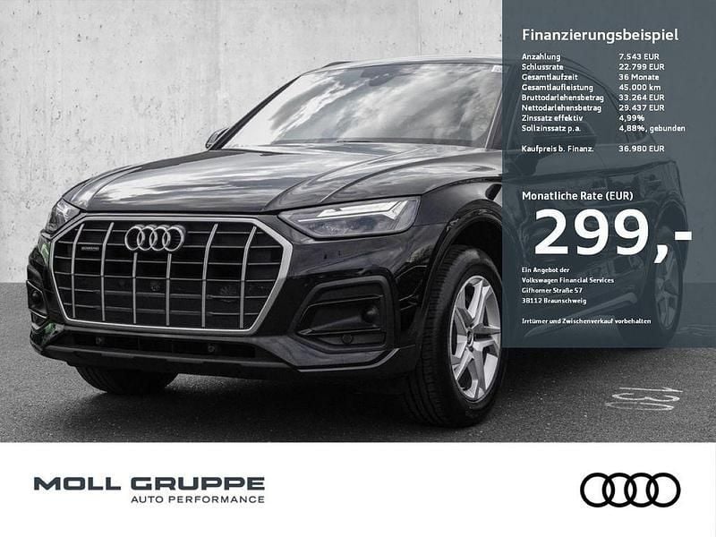 Mythosschwarz metallic Gebraucht 2021 Audi Q5 Sportback Advanced Plus SUV | 36.980 € (Superpreis) - Bild 1/3