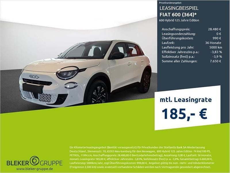 Weiß Neu 2025 Fiat 125 SUV | 28.480 € (Guter Preis) - Bild 1/3