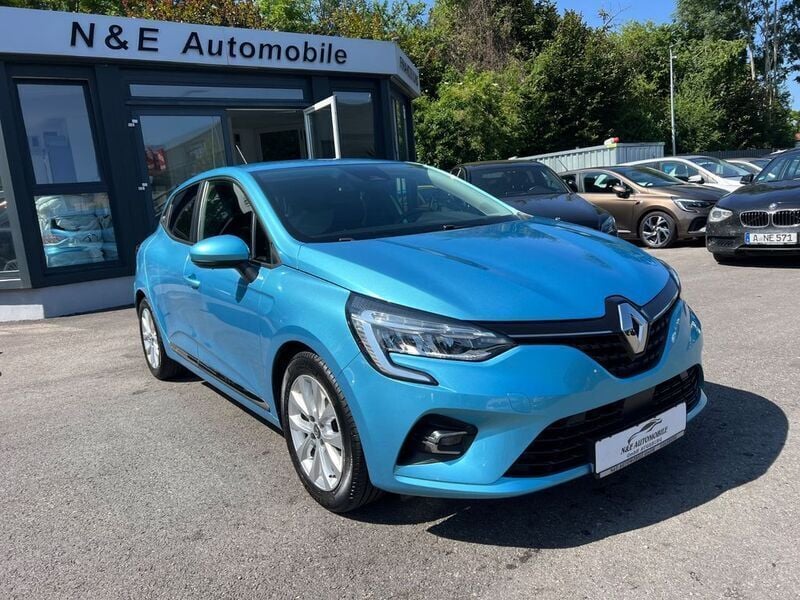 Blau Gebraucht 2020 Renault Clio V Experience Limousine | 11.490 € (Fairer Preis) - Bild 1/4