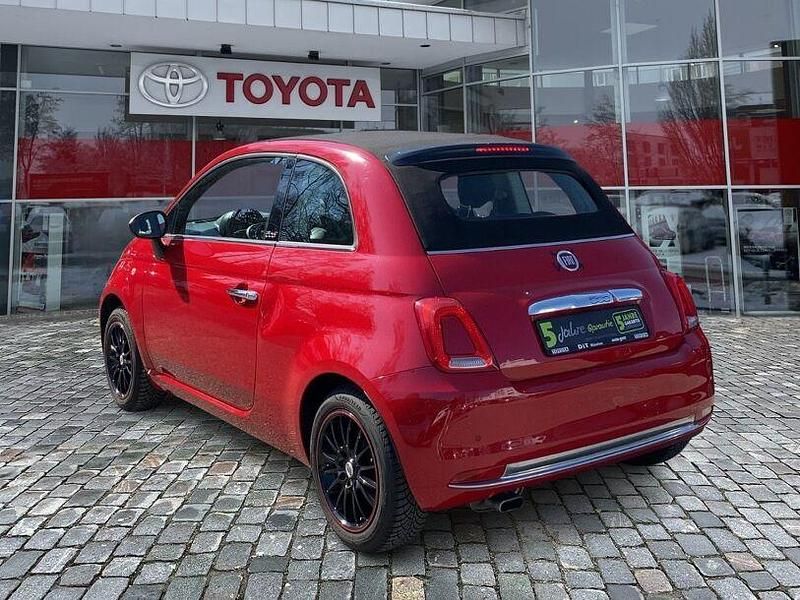 Gebraucht Fiat 500 Lounge 69 PS (50 kW) 2015 Colore esterno (passione rot) Cabrio