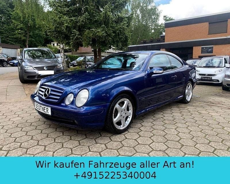 Gebraucht Mercedes CLK200 Avantgarde 163 PS (119 kW) 2002 Blau Coupé