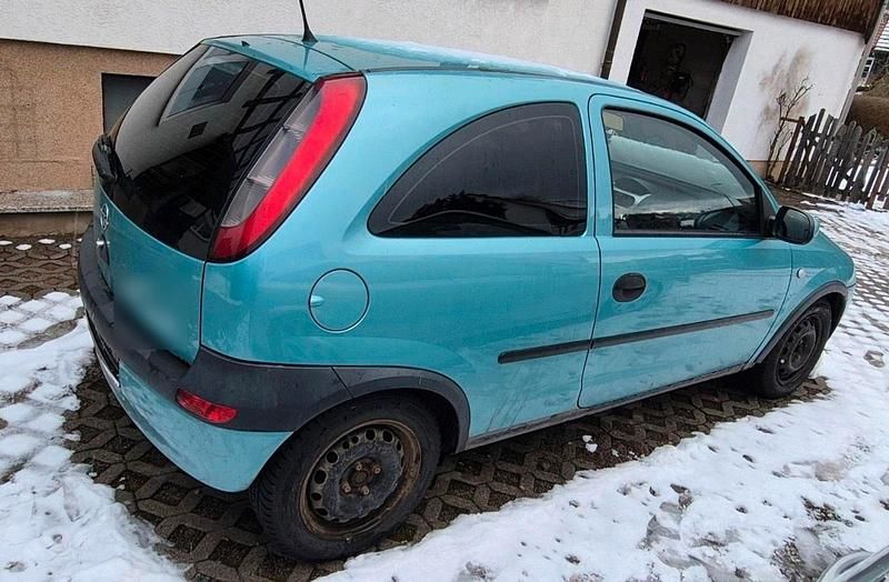 Gebraucht Opel Corsa 60 PS (44 kW) 2002 Blau Kleinwagen