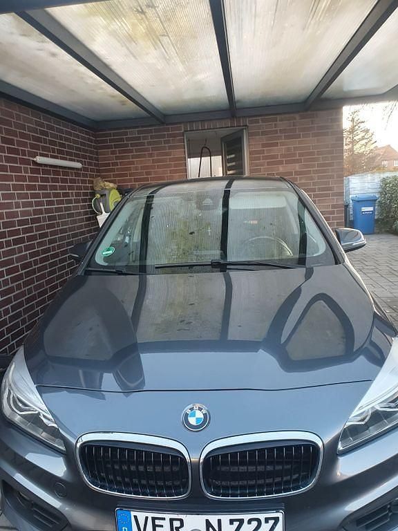 Gebraucht BMW 218 Active Tourer Sport Line 150 PS (110 kW) 2016 Grau Van / Kleinbus