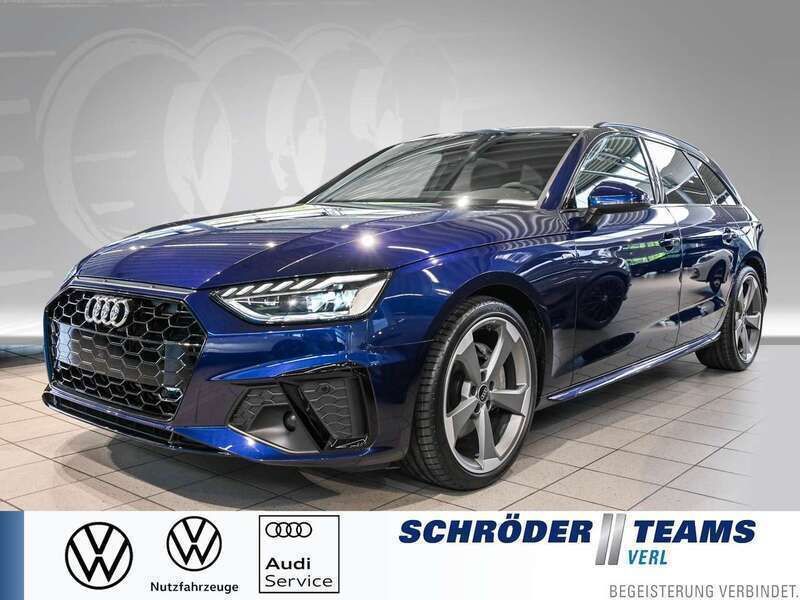 Blau Gebraucht 2024 Audi A4 S-Line Kombi | 44.980 € (Teuer) - Bild 1/4