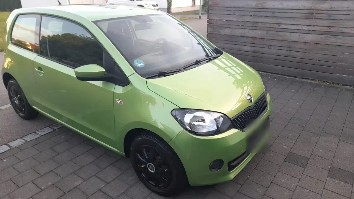Gebraucht Skoda Citigo Ambition 60 PS (44 kW) 2015 Grün Kleinwagen