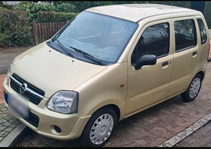 Gold Gebraucht 2004 Opel Agila Kleinwagen | 800 € (Guter Preis) - Bild 1/4