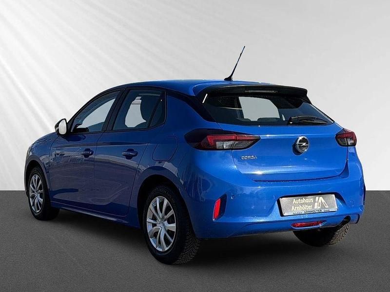 Gebraucht Opel Corsa Edition 75 PS (55 kW) 2022 Perl blau/voltaik blau Kleinwagen