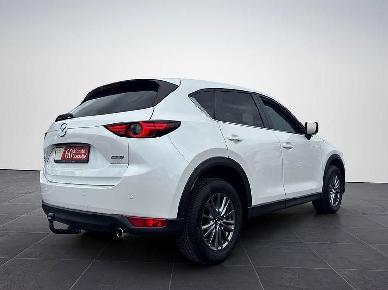 Gebraucht Mazda CX-5 Exclusive-Line 150 PS (110 kW) 2018 Weiß SUV