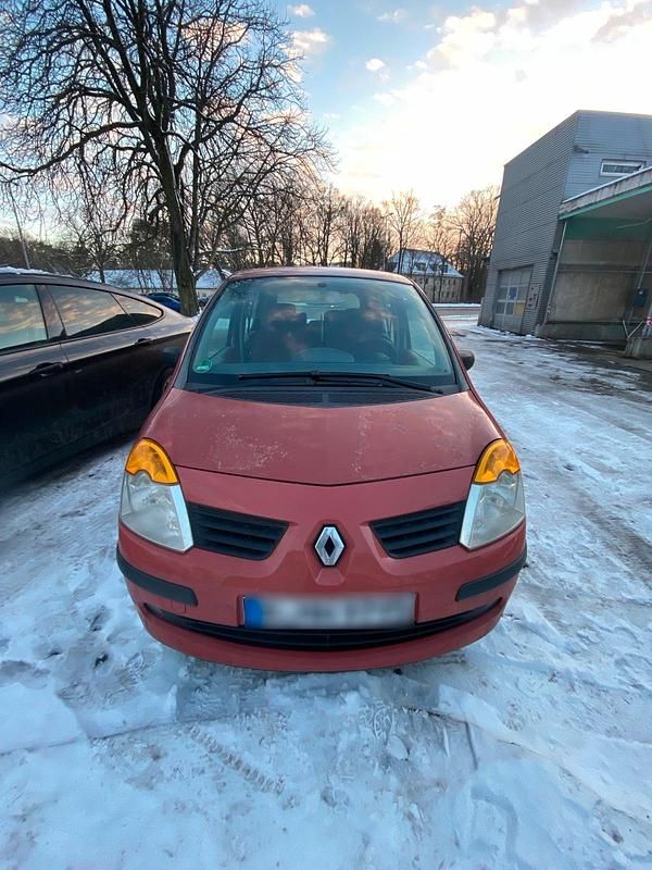 Brugt Renault Modus 88 HK (64 kW) 2005 Rød MPV