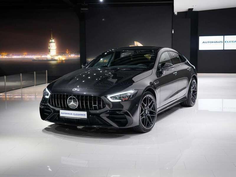 Olivgruen matt Gebraucht 2023 Mercedes AMG GT 53 AMG Coupé | 88.980 € (Superpreis) - Bild 1/4