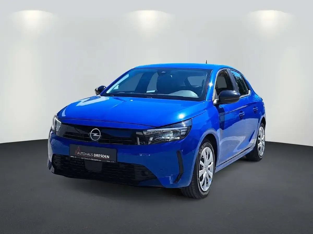 Gebraucht Opel Corsa Edition 101 PS (74 kW) 2024 Voltaic blue met Kleinwagen