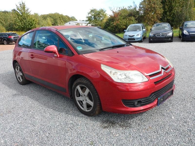 Rot Gebraucht 2006 Citroën C4 Coupé | 1.200 € (Superpreis) - Bild 1/4