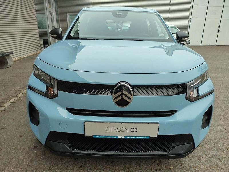 Neu Citroën C3 101 PS (74 kW) 2026 Farbe blau monte carlo/typ aussenverkleidung spiegel flach standard SUV