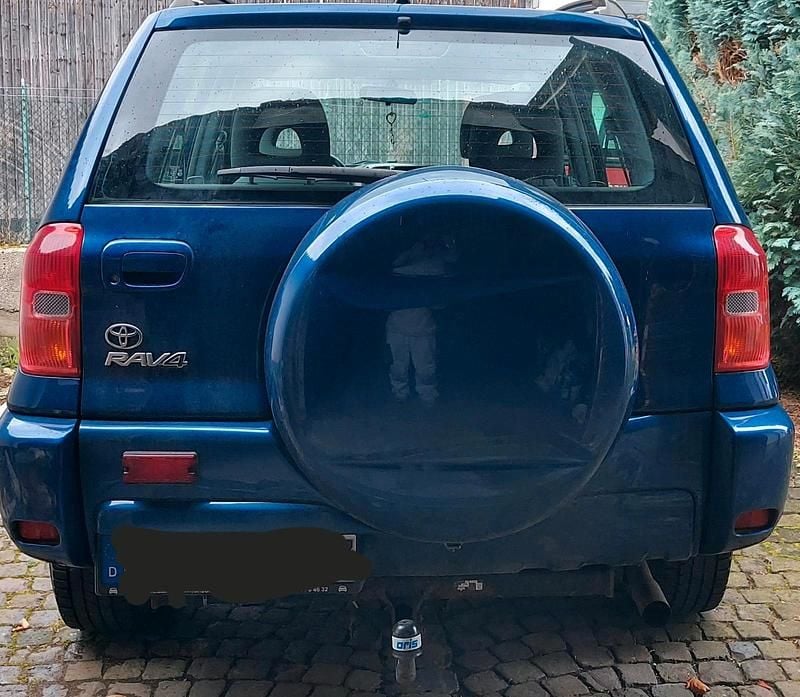 Gebraucht Toyota RAV4 125 PS (91 kW) 2003 Blau SUV