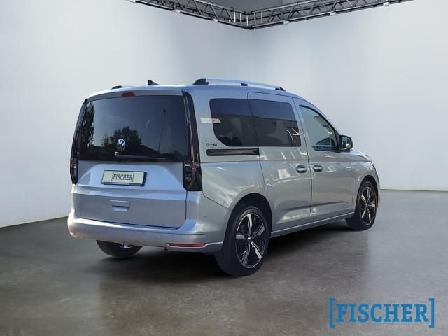 Neu VW Caddy Goal 122 PS (89 kW) 2025 Silber Van / Kleinbus