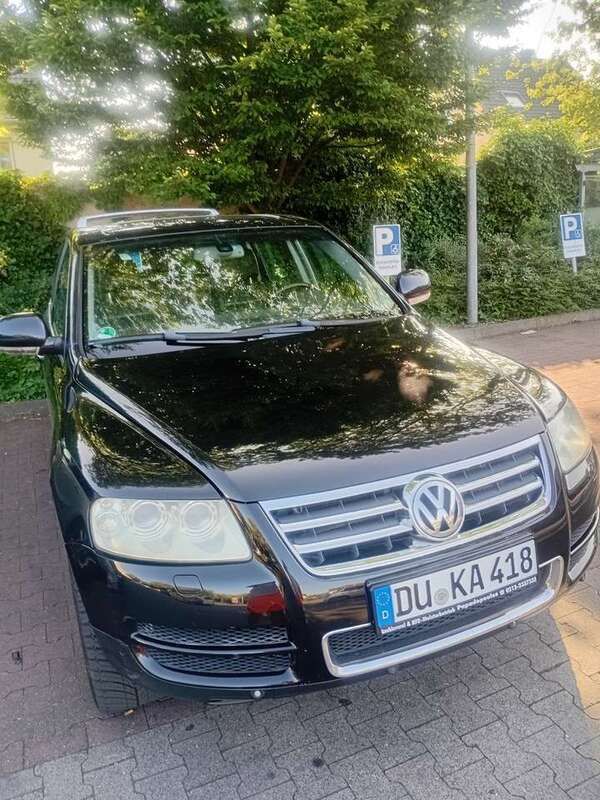 Schwarz Gebraucht 2003 VW Touareg SUV | 3.000 € (Guter Preis) - Bild 1/4
