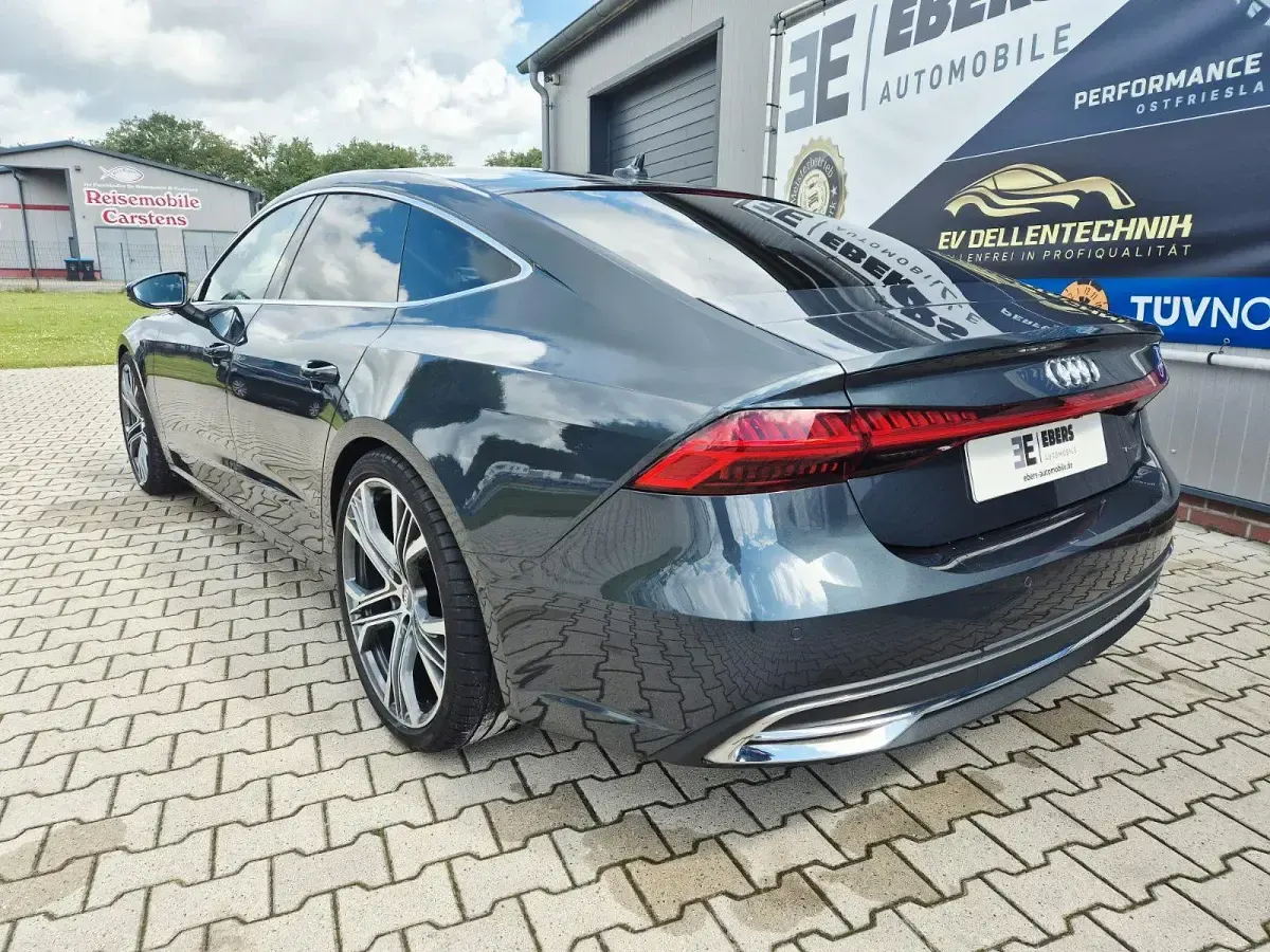 Gebraucht Audi A7 Sportback Advanced 286 PS (210 kW) 2018 Blau Kleinwagen