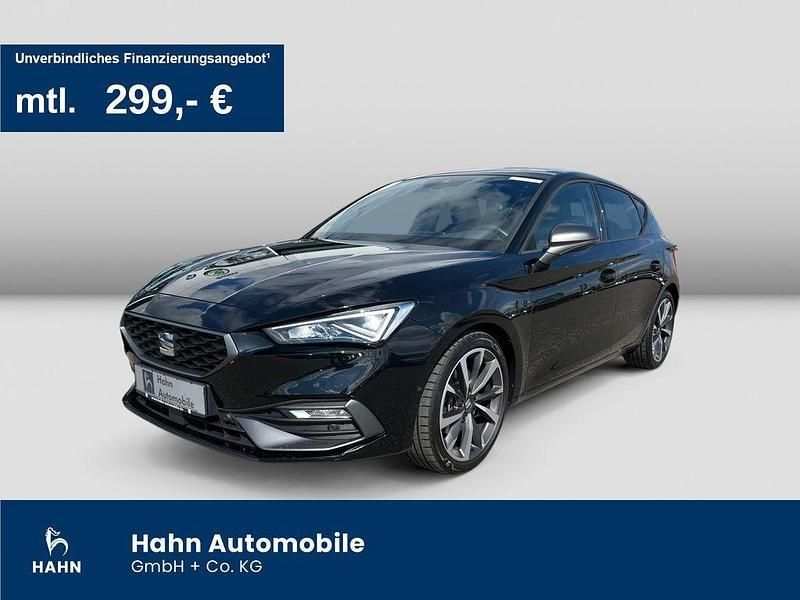Mitternachtsschwarz Gebraucht 2022 Seat Leon FR Limousine | 23.895 € (Guter Preis) - Bild 1/3