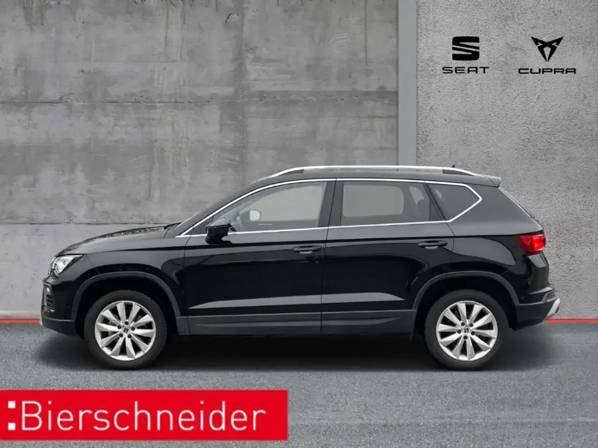 Gebraucht Seat Ateca Style 150 PS (110 kW) 2022 Schwarz SUV