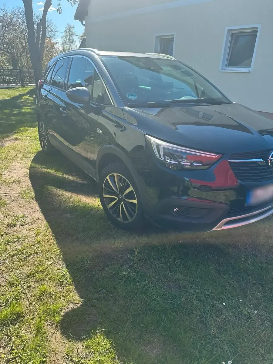 Gebraucht Opel Crossland X 110 PS (80 kW) 2017 Schwarz SUV