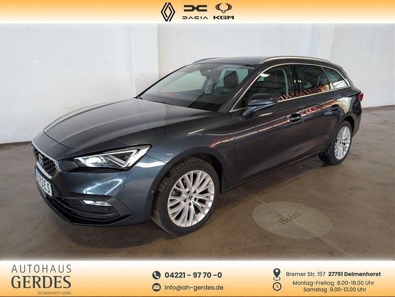 Grau Gebraucht 2021 Seat Leon Limousine | 18.690 € (Etwas zu teuer) - Bild 1/4