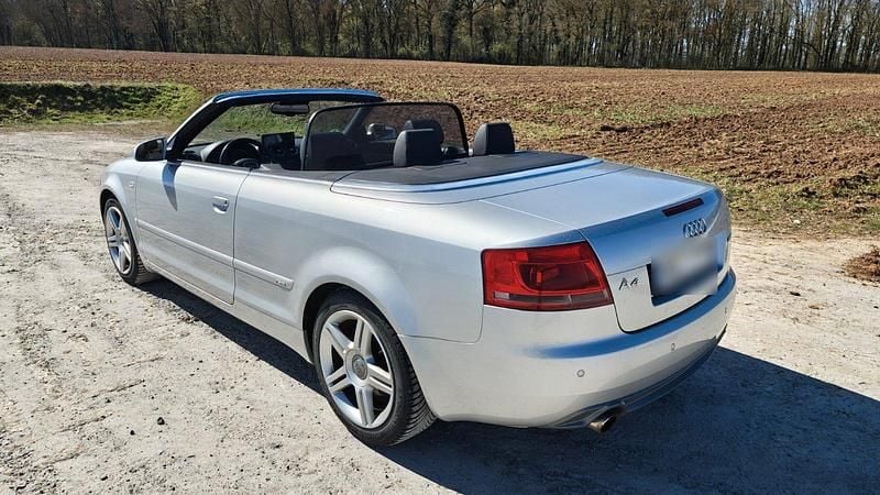 Gebraucht Audi A4 Cabriolet S-Line 200 PS (147 kW) 2008 Silber Cabrio