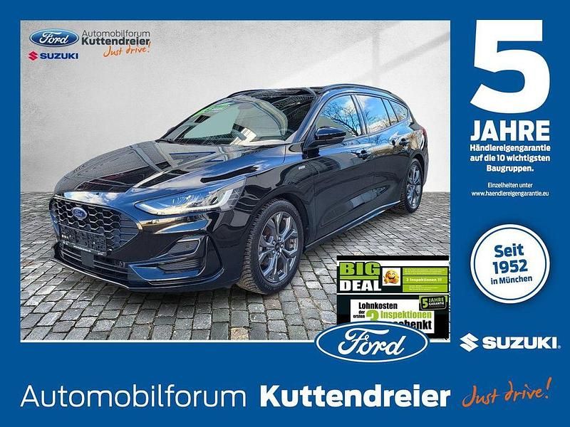 Gebraucht Ford Focus ST-Line 125 PS (91 kW) 2024 Obsidianschwarz metallic Limousine