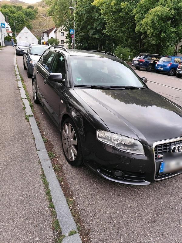 Blau Gebraucht 2008 Audi A4 S-Line Kombi | 3.790 € (Guter Preis) - Bild 1/4