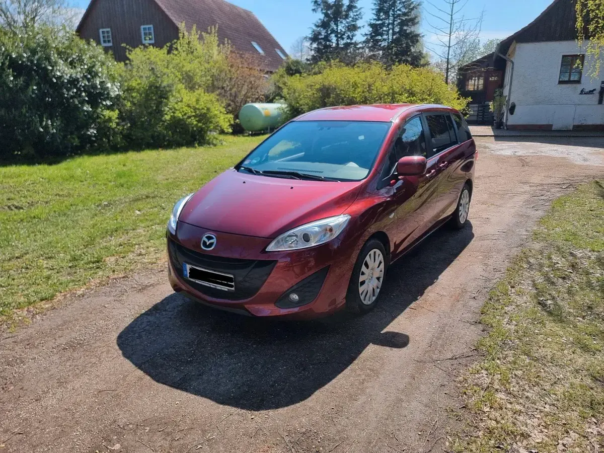 Gebraucht Mazda 5 145 PS (106 kW) 2011 Rot Van / Kleinbus