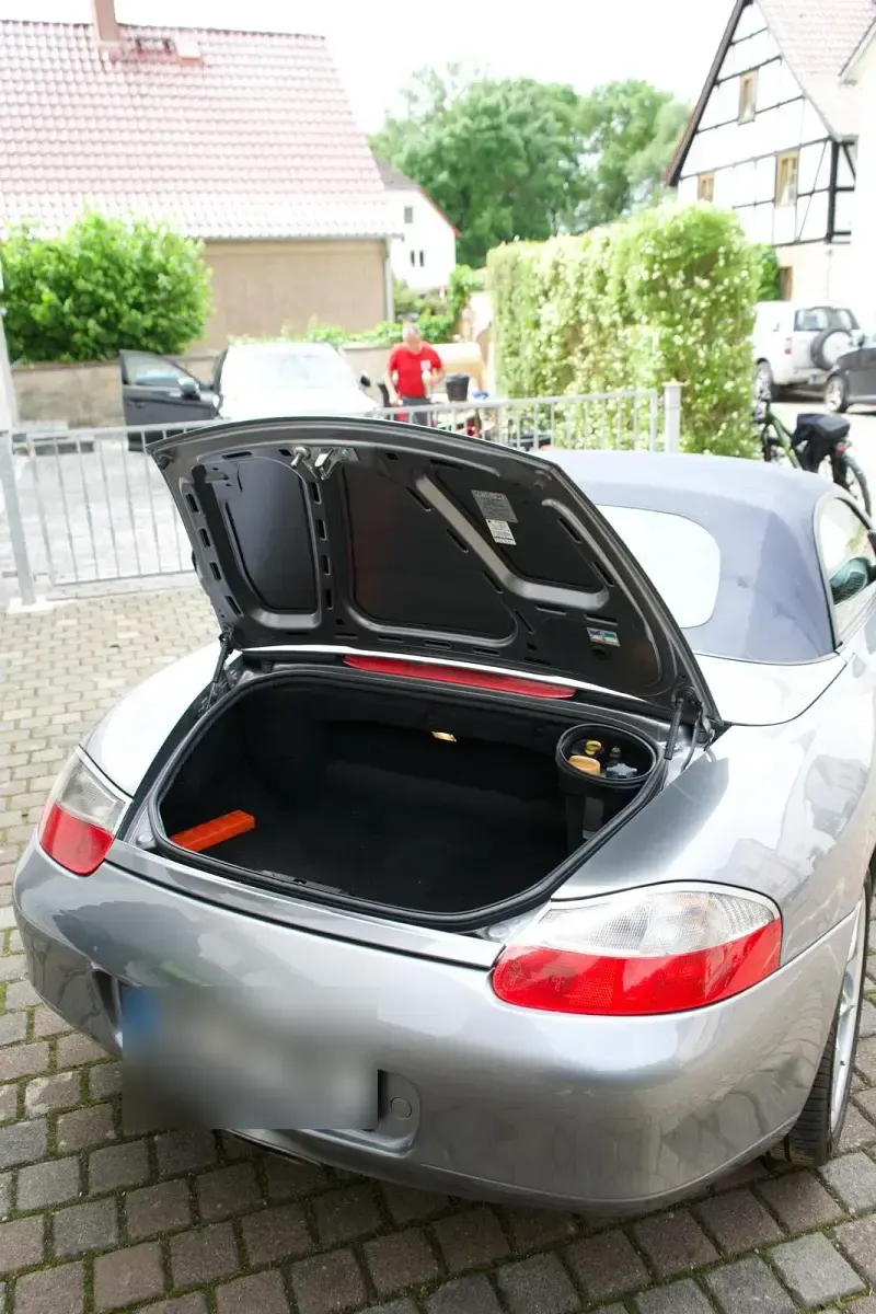 Gebraucht Porsche 986 Boxster 252 PS (185 kW) 2003 Silber Cabrio